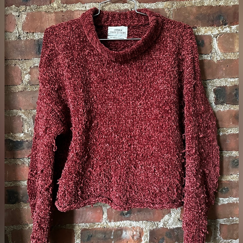 Knit cropped sweater